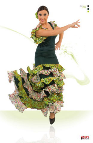 Skirt for flamenco dance Happy Dance Ref. EF085PS38PS169PS168