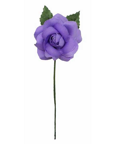 子供用薄紫色のフラメンココサ－ジュ（花）. 7cm