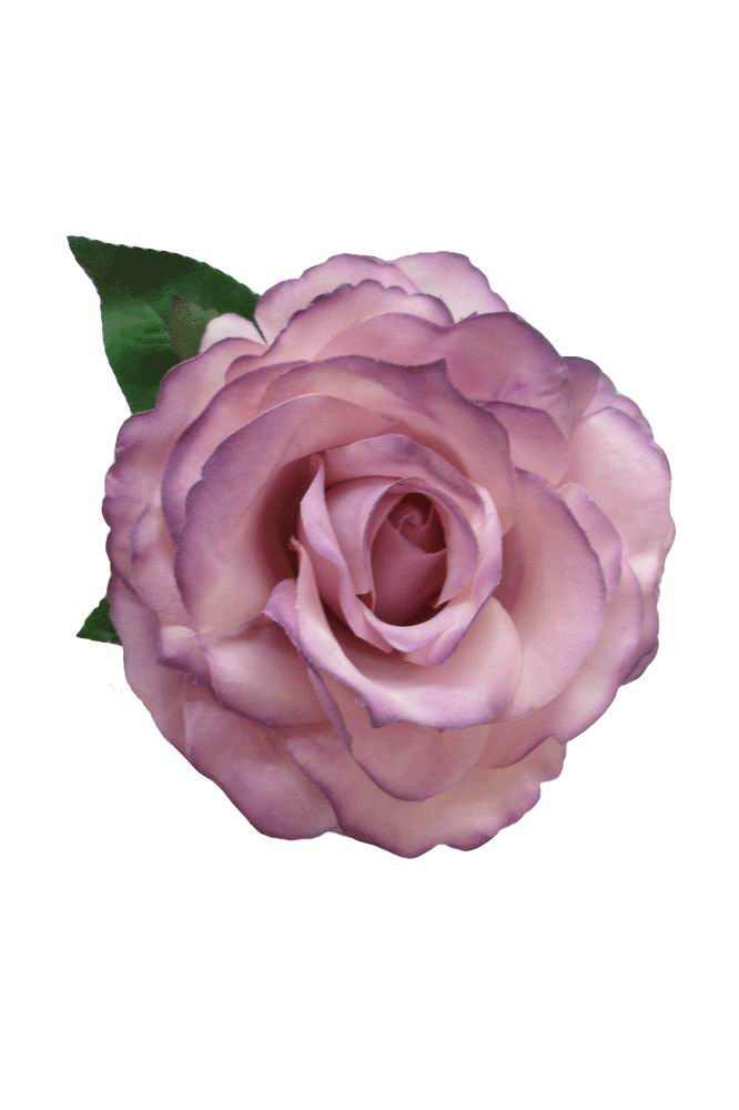 フラメンコバラコサージュ（花）薄紫色染色 Maravilla. 16cm