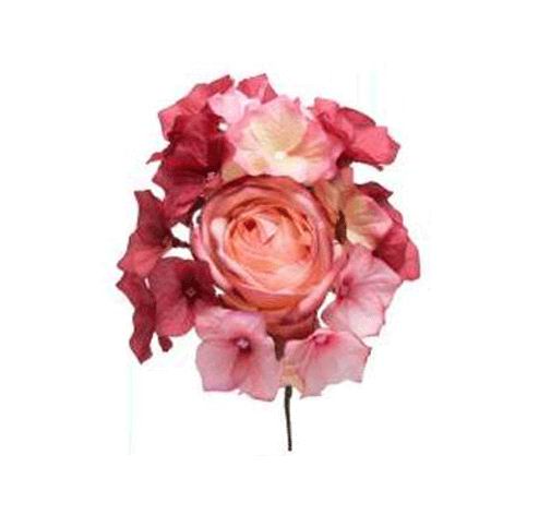 Rose Tone Tinted Flamenca's Bouquets. Ref. 67T183. 20cm