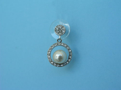 Fancy jewel earrings with pearls and brilliants ref. 111221