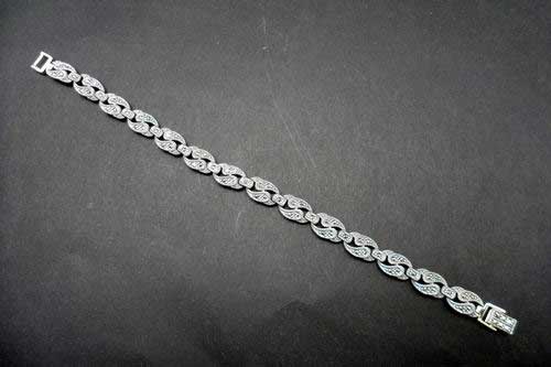 Bracelet made in Silver with Marcasites. Ref. 9079265