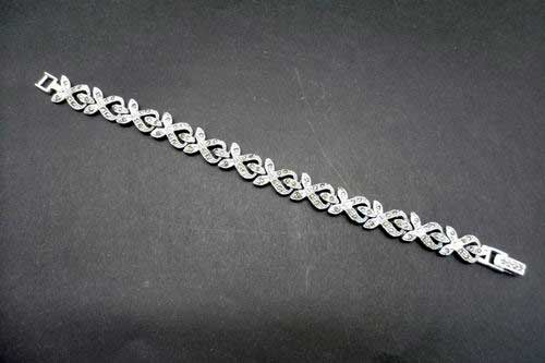 Bracelet made in Silver with Marcasites. Ref. 9081815