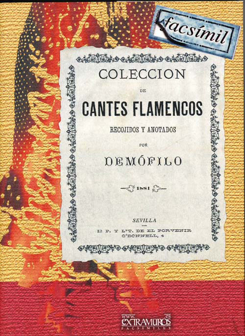 復刻版書籍　Coleccion de cantes flamencos