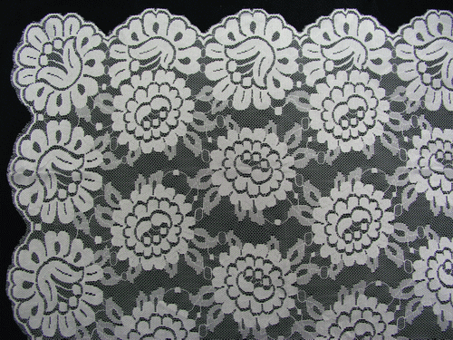 Spanish veils (shawls) ref.211N. Measurments: 120x250 cm