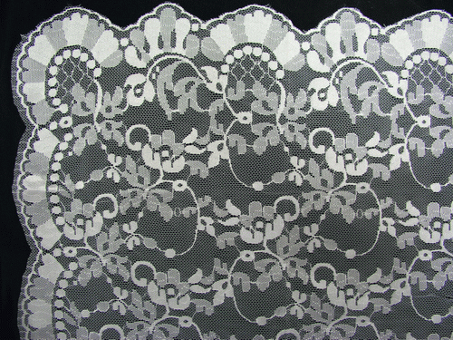 Spanish veils (shawls) ref.212N. Measurements 120 X 250 cm