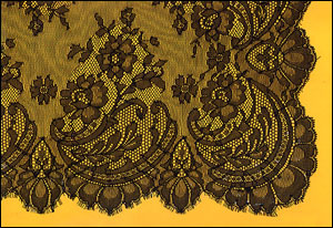 spanish veils (shawls) ref.1222. Measurments: 120x250 cm