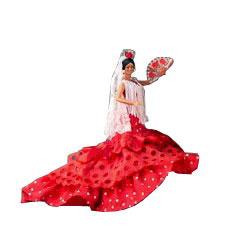 Bailaora flamenca  mod. Soraya - 21cm