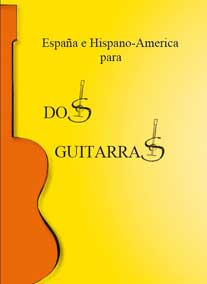 楽譜 『España e Hispano-América para dos guitarras』  編曲: Alain Faucher