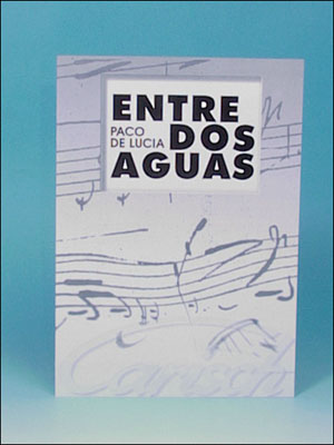 楽譜　Entre dos aguas. Paco de lucia. M-016