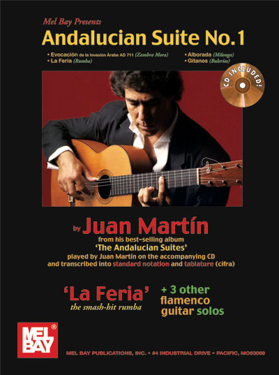 Andalucian Suite nº 1. Juan Martín. Livre + CD