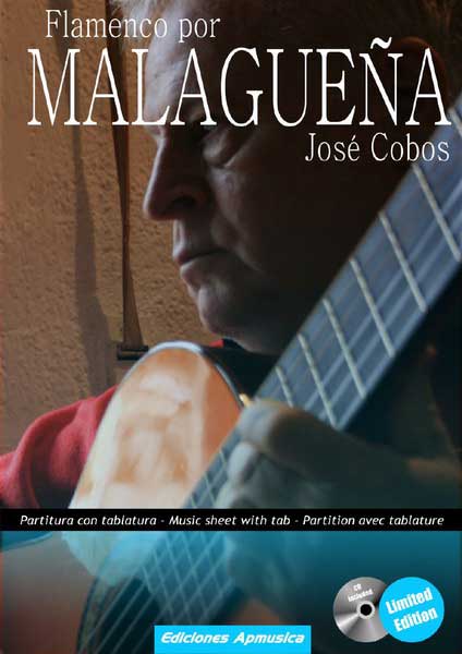 楽譜教材CD付き　Flamenco por Malaguena por Jose Cobos y Paul Martinez