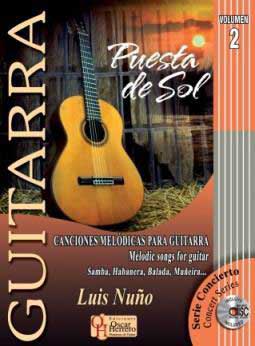 Puesta de Sol (Crépuscule) vol 2. Livre de Partitions + CD Luis Nuño