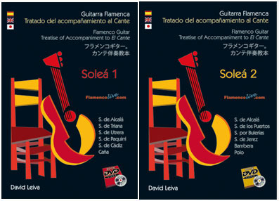 Treatise of accompaniment and cante. La Soleá 1 & 2. David Leiva. (Pack)