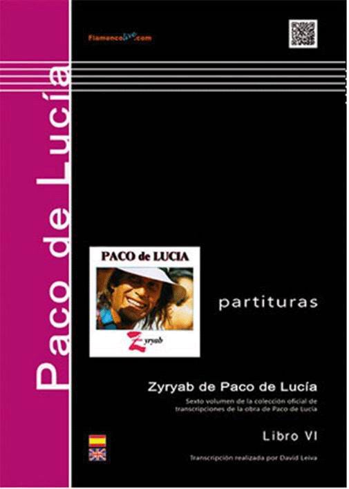 Paco de Lucía Zyryab. Partituras