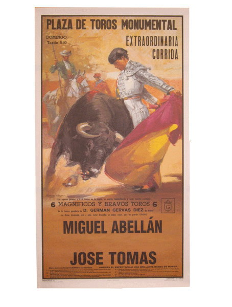Poster Place Monumentale de Las Ventas - Ref.205
