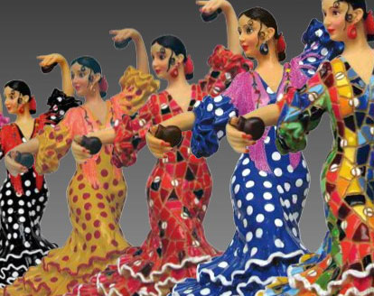 Flamencas y Toreros. Barcino