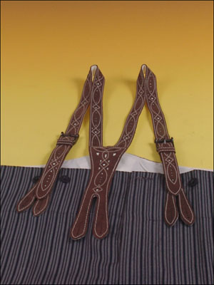 Gentleman's Leather Suspenders