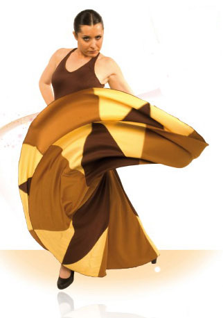Robe de danse flamenco ref.E4454PS16PS22PS19