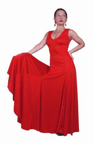 Robe pour la danse flamenco: mod. Bulerias