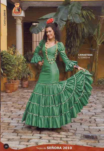 Flamenca outfit model Canastera 2010