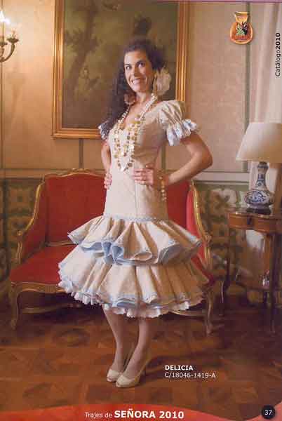 Flamenca outfit model Delicia 2010