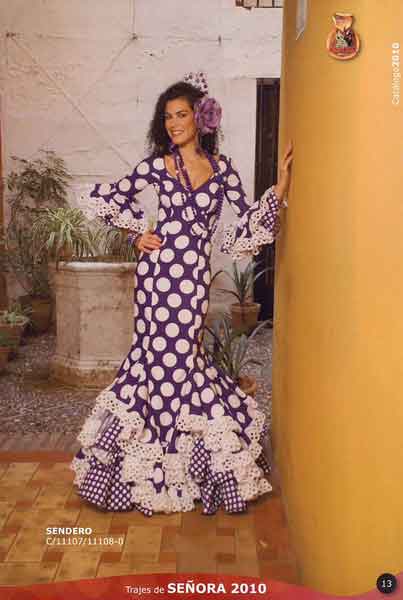 フラメンコドレス  Sendero 2010 モデル