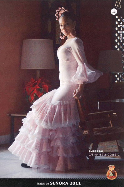 Flamenco dress. Imperial