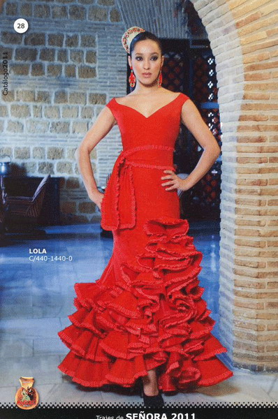 Robes flamenco pour dames. Lola