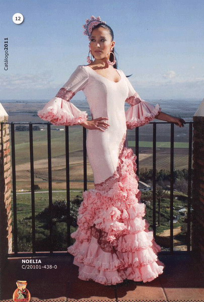 Flamenco dress. Noelia