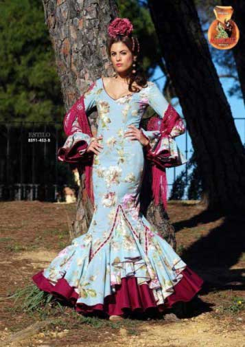 Flamenca Costume. Estilo