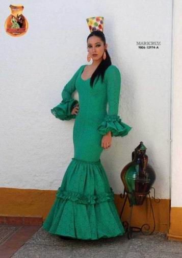 Traje de Flamenca Modelo Mari Cruz