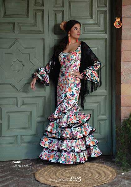 Costume de Flamenca. Isabel