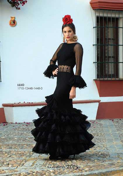 Costume de Flamenca modèle Lujo