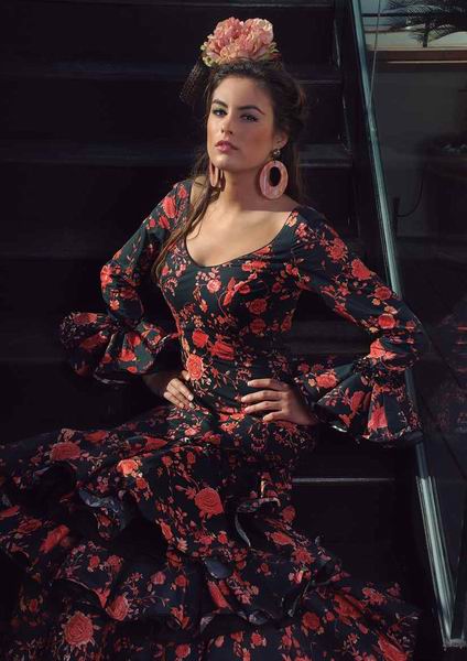Robes flamenco pour dames. Arena Estampado