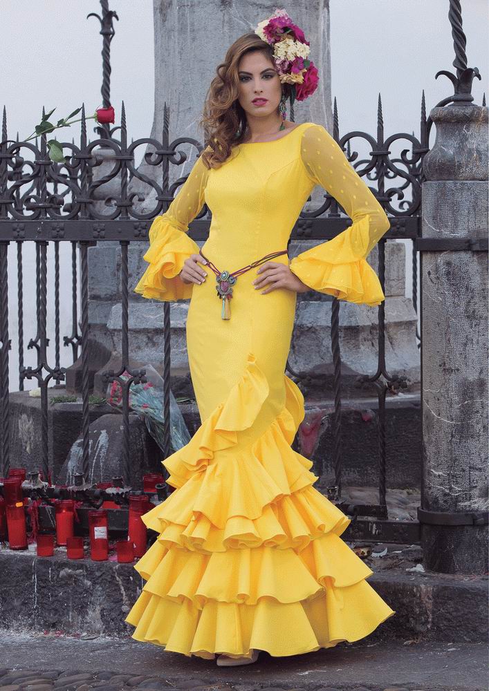 Flamenca Dress Girasol model. 2017-2018