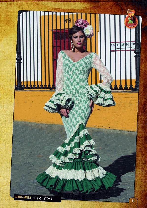 Robe de Flamenca modèle Margarita. 2018-2019
