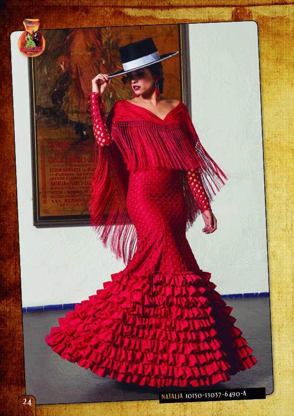 Robe de Flamenca modèle Natalia Rojo. 2018-2019