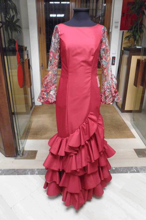 Outlet. Flamenca Dress Peonia T.40