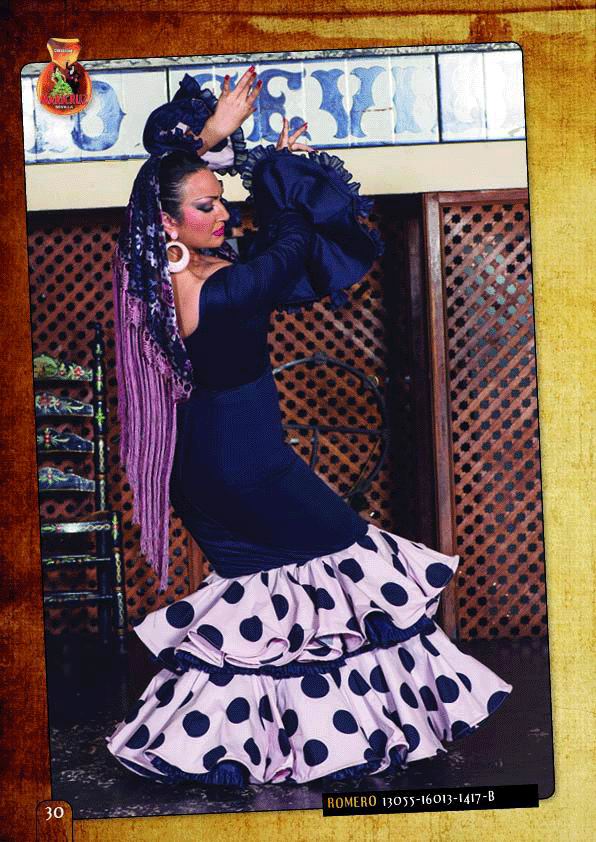 Robe de Flamenca modèle Romero. 2018-2019