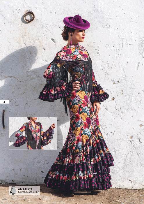 Robe de Flamenca modèle Amatista. 2019