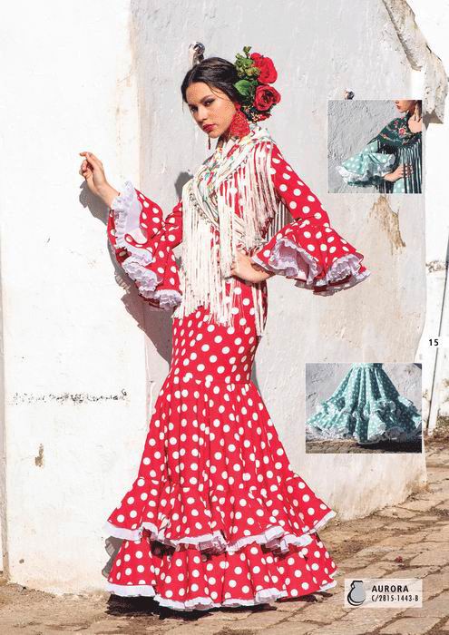 Flamenca Dress Aurora. 2019