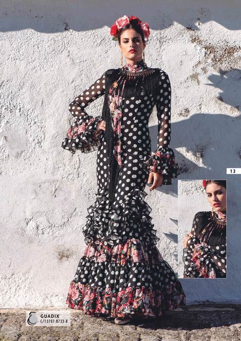 Robe de Flamenca modèle Guadix. 2019