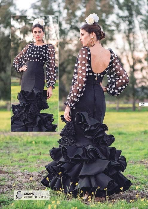 Robe de Flamenca Modèle Guapa. 2019