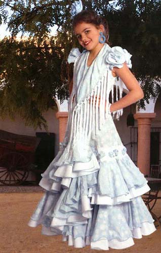 Robe flamenco pour enfant - mod. Alma
