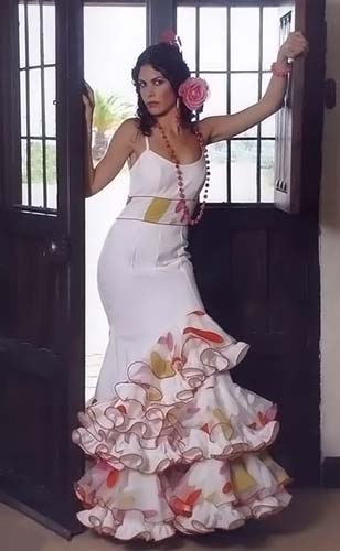 Robes flamenco pour dames: mod. Barrameda