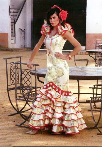 Ladies flamenco outfits: mod. Cristina