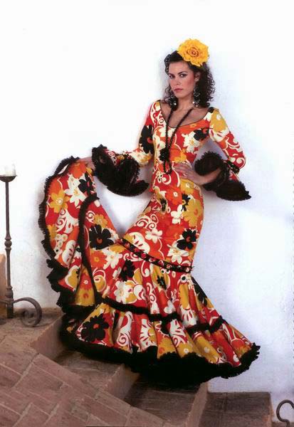 Ladies flamenco outfits: mod. Esther