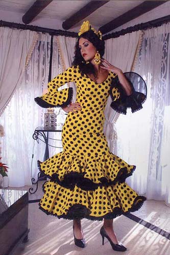 Robes flamenco pour dames: mod. Hechizo