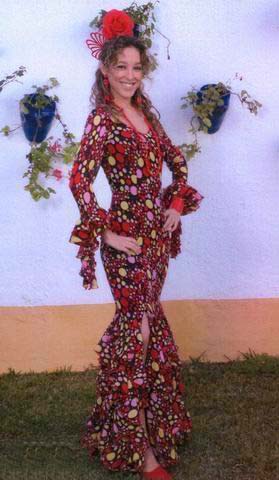 Traje de flamenca: mod. Huelva